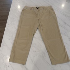 Preppy Casual Lauren Ralph Lauren Ankle Chino Pants Women 18W