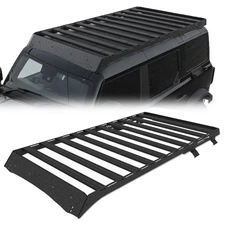 For 21-25 Ford Bronco 4-Door Hardtop Roof Rack Cross Bars Carrier aluminum