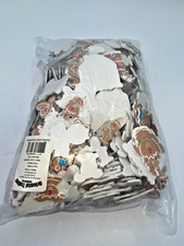 Christmas Foam Stickers Assorted Xmas Gingerbread Man Foam Decals Cartoon Cute