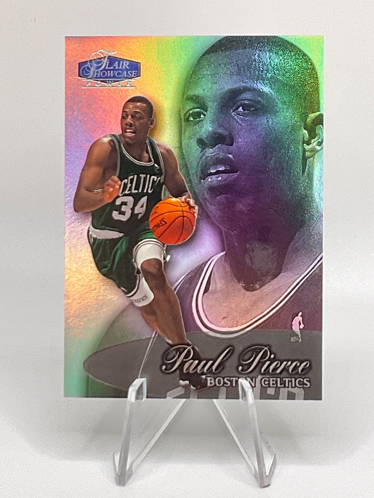 Paul Pierce 1998-99 Fleer Flair Showcase Row 3 #29 HOF Celtics 1 Owner Sharp!