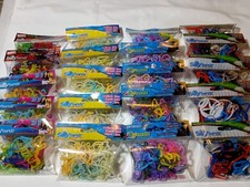 20 Packs Sillybandz W/24 Bandz Each Silicone Bracelets Marvel Baseball Justin