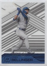 2021 Panini Chronicles Clear Vision Blue 38/50 Cody Bellinger #25 o7m