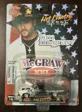 1999 Racing Champions Hot Country Steel Tim McGraw #24 Diecast 1:64 New 
