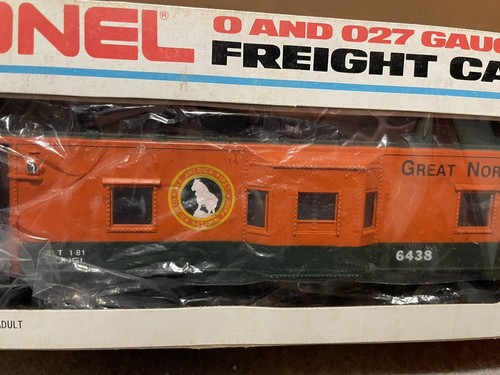 Lionel 6438 GRANDE NORD Bay Window Caboose illuminato nuovo con scatola - Foto 2 di 4