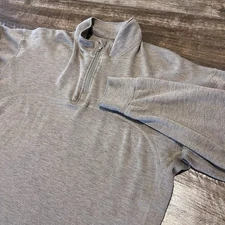 Massif Flame Resistant Pullover FR Half Zip Nomex Large Brown Base Layer READ