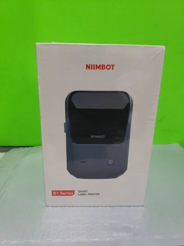 Smart Label Printer Space Blue Niimbot B1 Brand New - Picture 1 of 5
