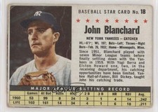 1961 Post Johnny Blanchard #18 z6d
