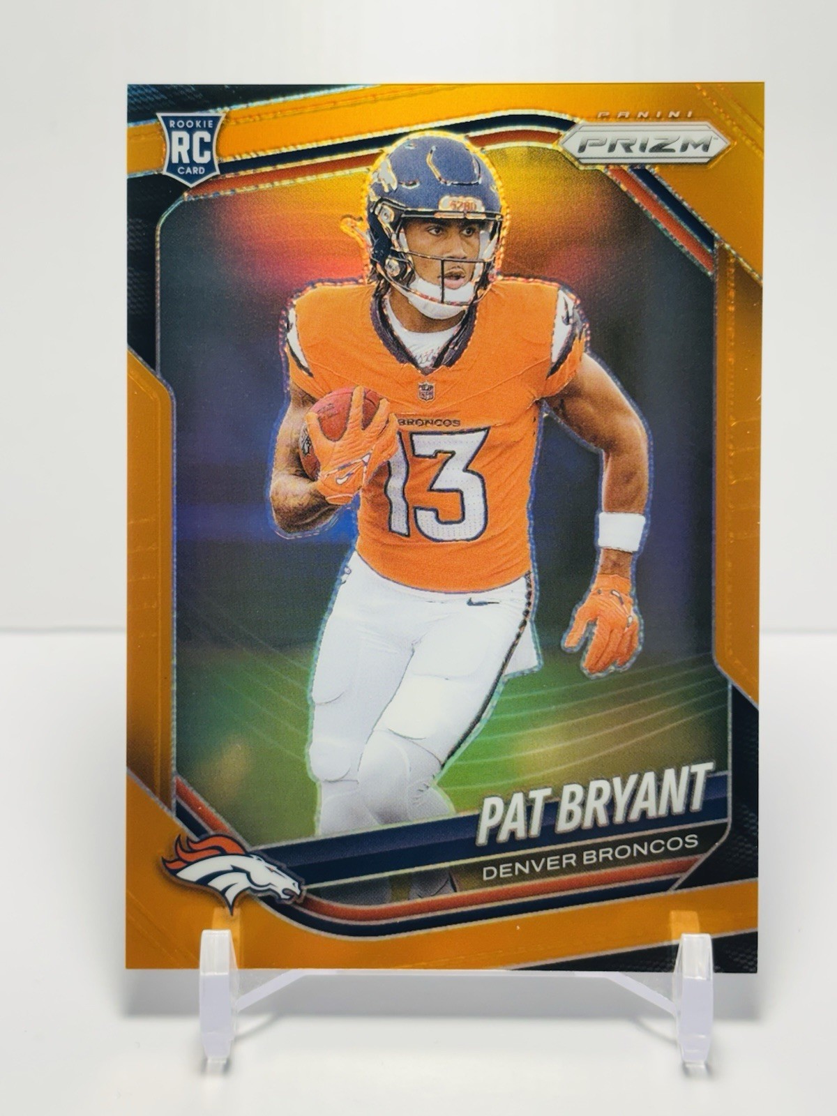 Pat Bryant ORANGE Prizm Rookie /249!!! COLOR MATCH - 2025 Panini Prizm #366