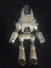 Robot Action Figure Multicolor Plastic Weathered Metallic Rust Finish