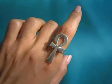 Dainty Handmade Solid Pure Copper Adjustable Ring Woman Gift For Her All Size