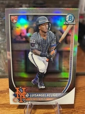 2025 Bowman Chrome - Luisangel Acuna #32 Sp Rookie Red Rc Variation (RC)