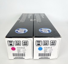 HP 126A CE311A CE313A LaserJet Toner Cyan Magenta OEM Genuine Sealed