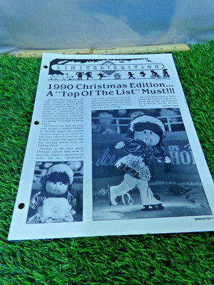 XAVIER ROBERTS news and info CABBAGE PATCH  LIMITED EDITION SEPT 1990