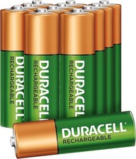 Duracell Rechargeable AAA Batteries, 18 Count Pack, Triple A Battery for...