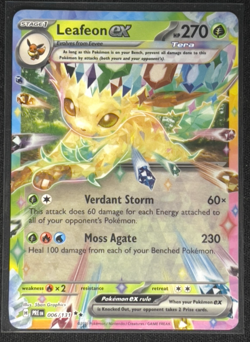 Pokmon TCG Prismatic Evolutions EX Double Rare Cards - Choose Your Card  (NM)