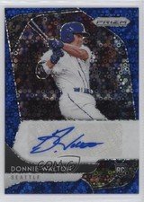 2020 Prizm Rookie Quick Pitch Blue Donut Circle 3/50 Donnie Walton Auto 1u6