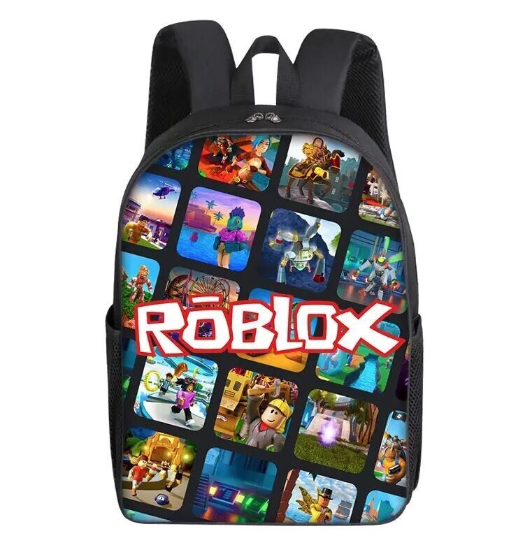 Roblox Jogo Mundo USB De Grande Capacidade Estudante Adolescente Mochila  Masculina - Escorrega o Preço