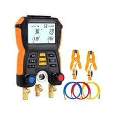 Digital Pressure Gauge Refrigeration Vacuum Manifold Tester Refrigerant Meter