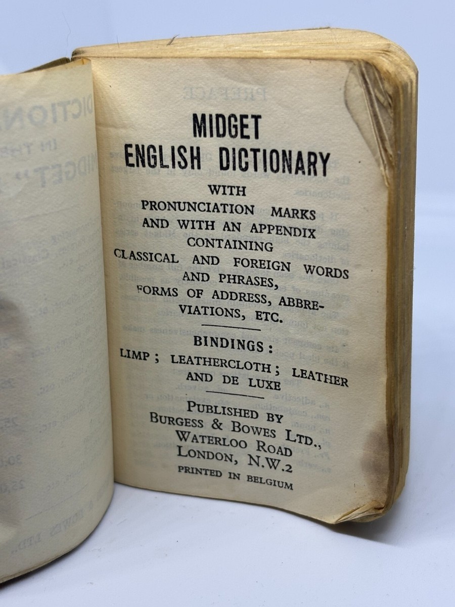 豆本 BURGESS & BOWES MIDGET Dictionary s-l400.jpg