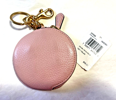 COACH X Disney 101 Dalmatians Dog Pink Leather Coin Purse Bag