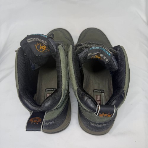 Ariat Womens Terrain Waterproof Hiking Boots Outdoor Olive Green Size 5.5B - Picture 11 of 11