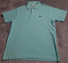 Lacoste Classic Fit Polo Shirt Men's XL Green Short Sleeve Collared Embroidered