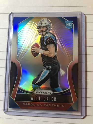 Will Grier Carolina Panthers Panini Prizm NFL 2019 RED WHITE BLUE ROOKIE PRIZM - Bild 3 von 9