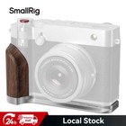 SmallRig L-Shape Mount Plate with Wooden Handle for FUJIFILM GFX100RF (Silver)