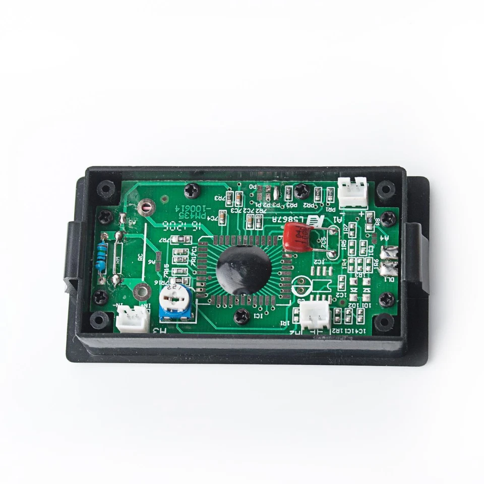 DC Voltmeter digital LCD Einbau Panel-Meter blau beleuchtet Amperemeter Spannung - Bild 4 von 4