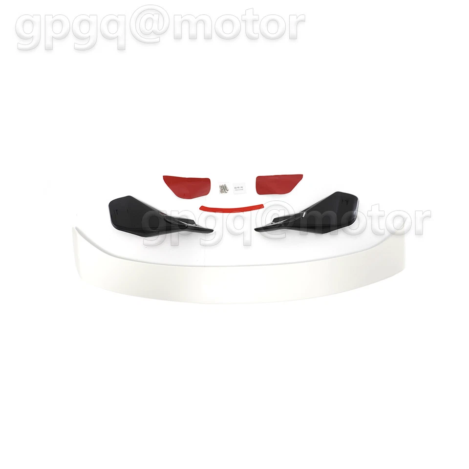 For Civic FK7 FK4 FK8 5DR Hatchback 2017-2021 White HPD Style Rear Spoiler Wing - Image 3 of 4