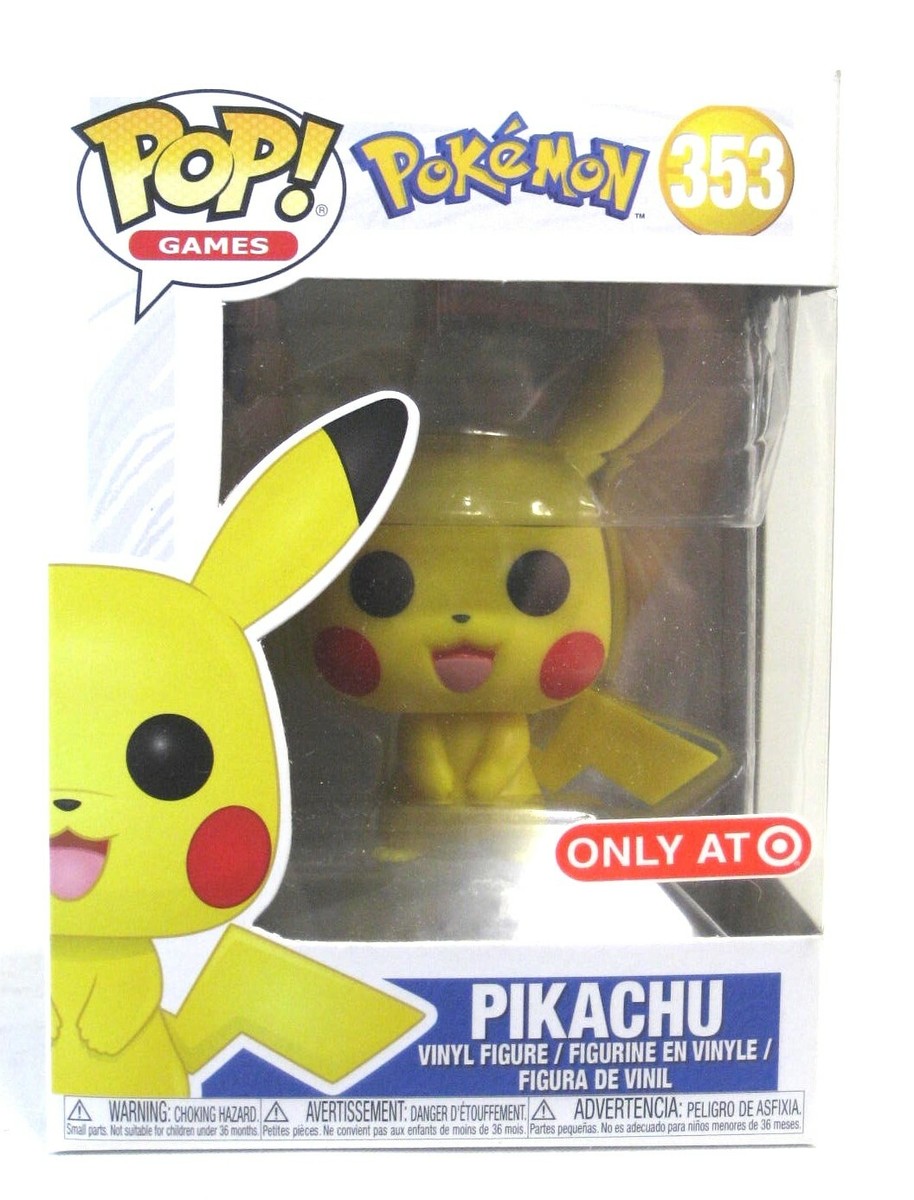 Funko Pop Games Pokemon Pikachu Only at Target #353 MIB | eBay