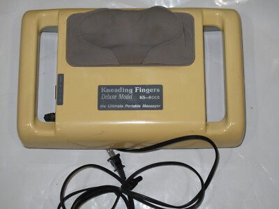 Vintage Kneading Fingers Deluxe Model KS-8001 Ultimate Portable