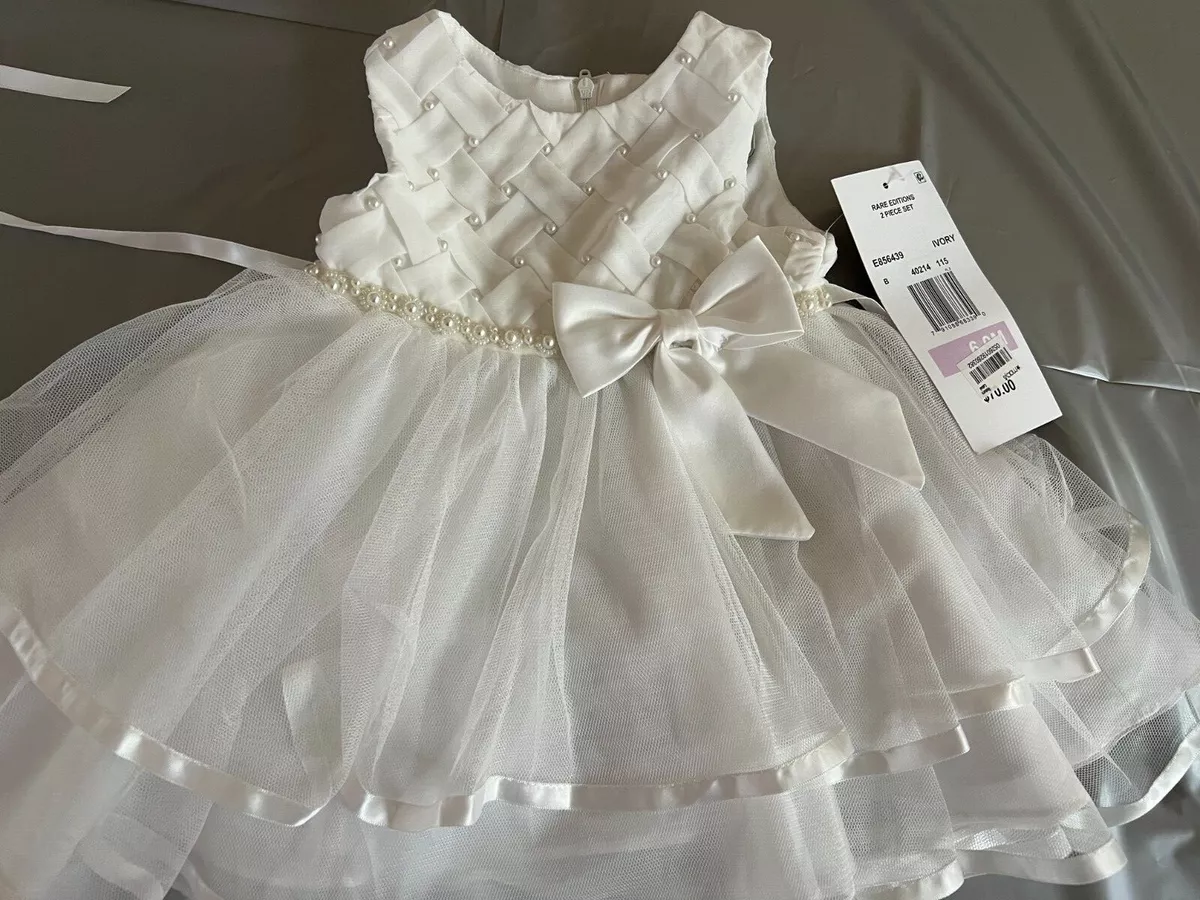 Rare editions 2025 ivory dress