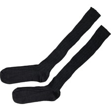 DOLCE & GABBANA Socks Grey Mid Calf DG Print Stretch Men Accessory s. L 160usd