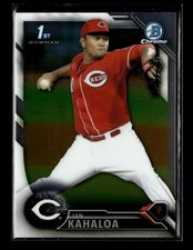 2016 Bowman Chrome Prospects #BCP54 Ian Kahaloa 1st Bowman Cincinnati Reds