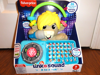 Fisher-Price Link Squad A to Z Yak Baby Learning Toy Interactive