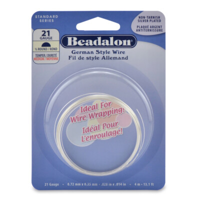 Beadalon  German Style Copper & Brass Wire Tarnish Resistant * Different Shapes
