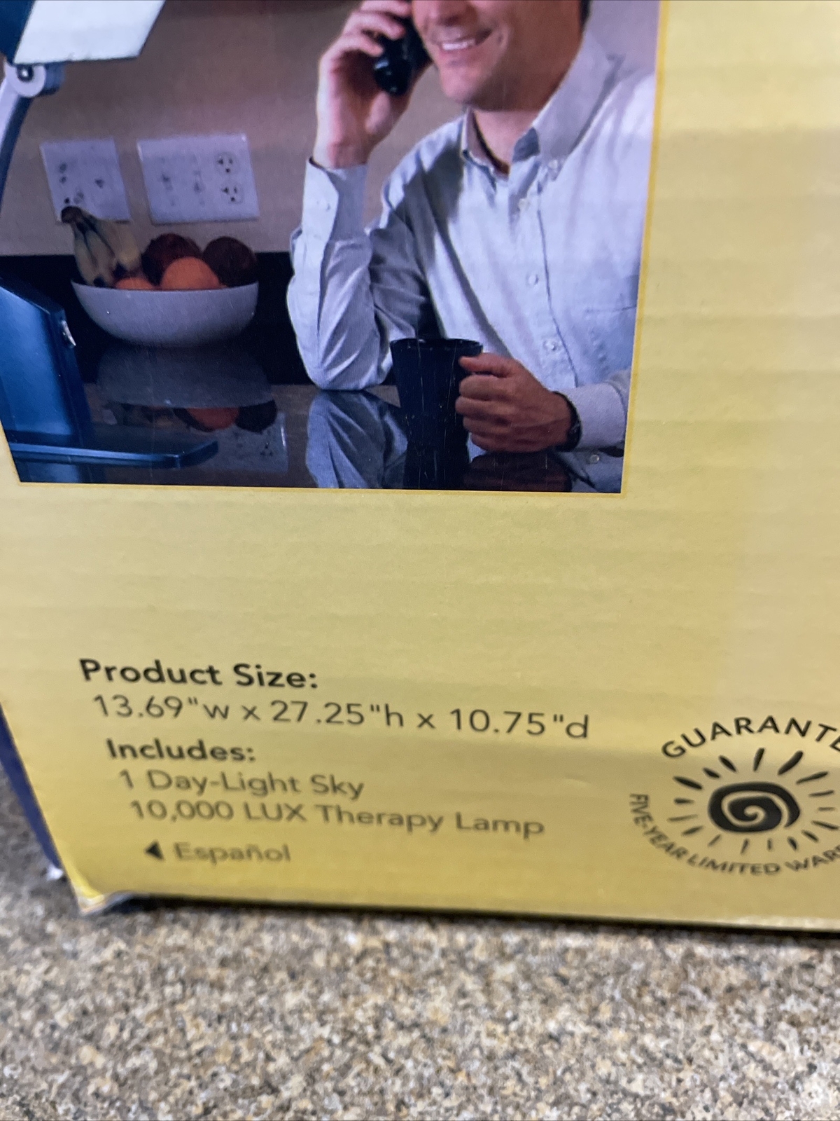 Carex DayLight Sky Bright Light Therapy Lamp DL2000 for sale
