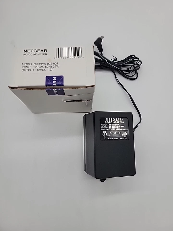 OEM Netgear Power Adapter pwr-002-004 En108 En108Tp Fe104 Fe108 Fs105 Fs104Sw108 - Image 2 of 2