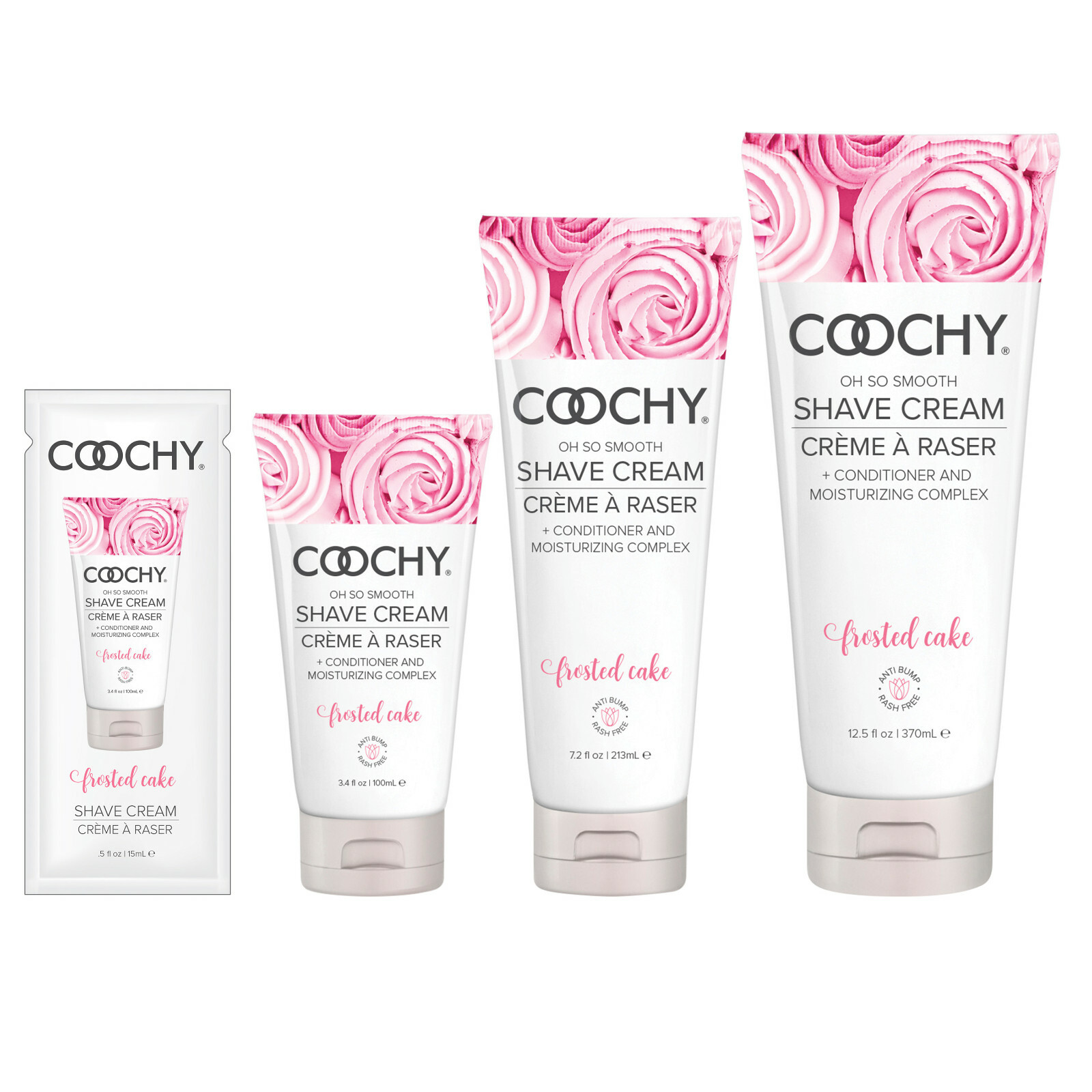 Coochy Rash Free Full Body Shave Cream Moisturizing Conditioning for