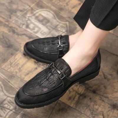 Mens Fashion Spring Summer Pump Pointed Toe Dress Business Pull On Oxfords Shoes