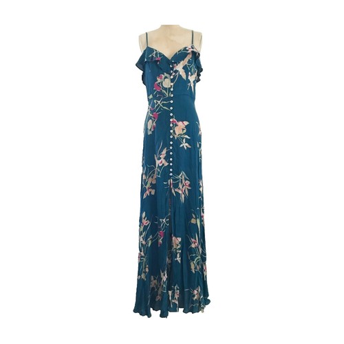 fenáreta olimpia halter basque-waist maxi dress Lozza Halter Neck Maxi Dress – Retrofete