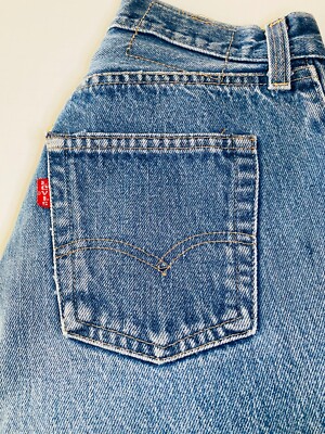 Vintage 1980s Levi's 501 Jeans Button Fly Women’s Sz 11M VGUC