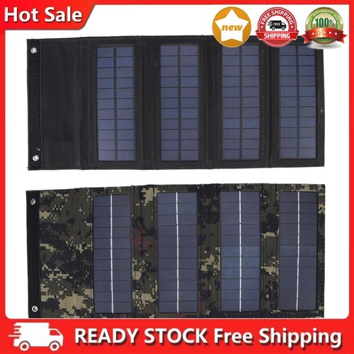 8W Solar Panel Waterproof 4 Fold Outdoor Solar Panels for Tourism Camping Hiking