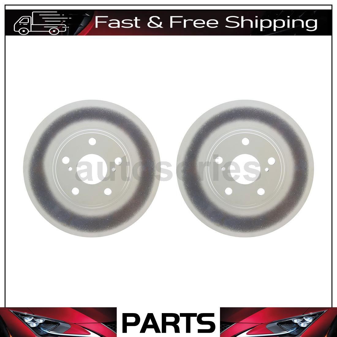 2 Front Brake Rotors Fits Toyota Camry 3.3L 3.0L_