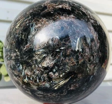 7.06lb Natural Fireworks Stone Quartz CrystalBall Sphere! Gorgeous Piece!