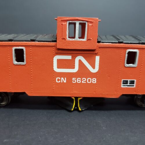 HIGHLY DETAILLED HO CN 56208 CANADIAN FLANGER CABOOSE HANDMADE RESIN RARE C18 - Picture 3 of 15