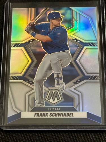 2022 Panini Mosaic Baseball Frank Schwindel SILVER PRIZM #189 Chicago Cubs - 第 3/3 張圖片