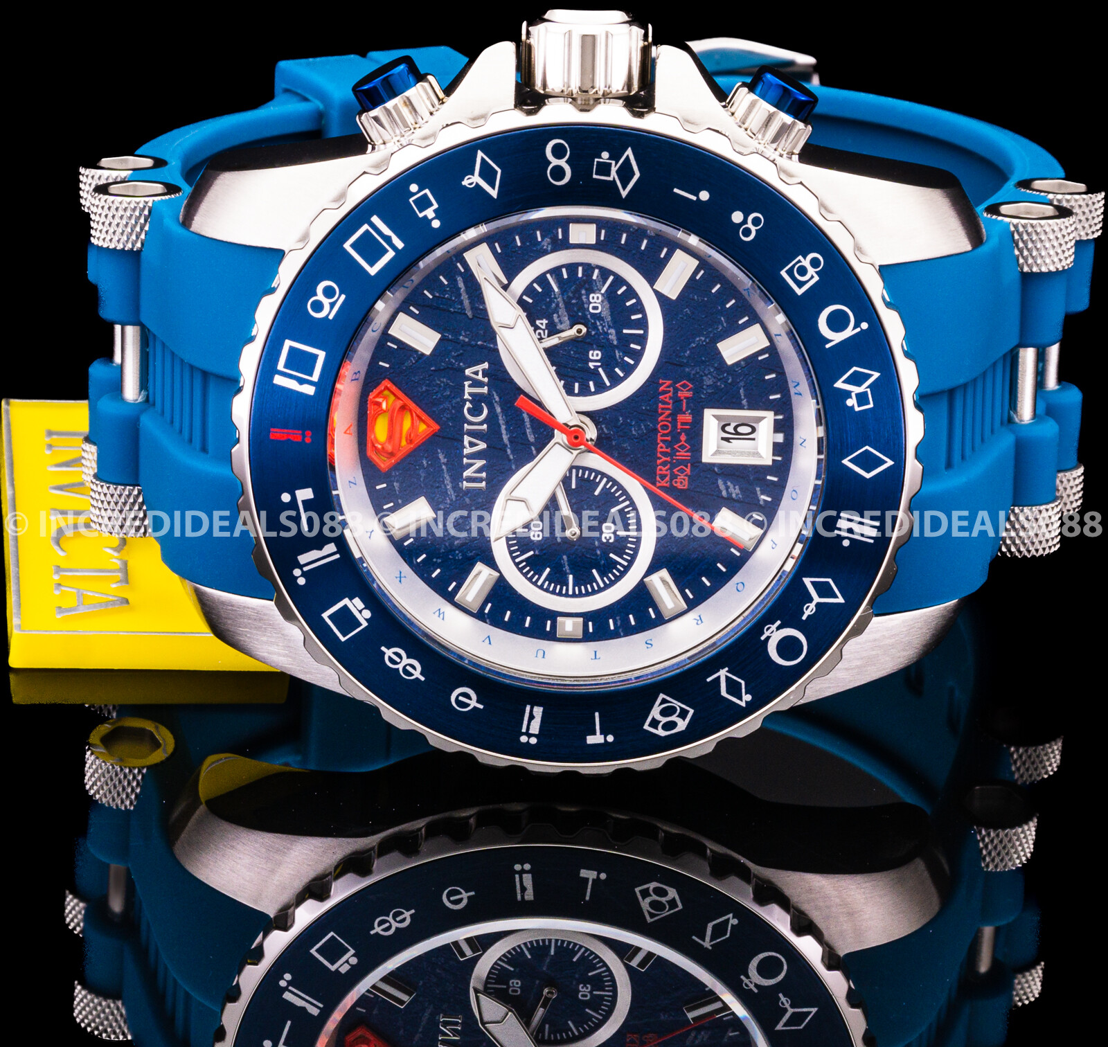 インビクタ Superman ファッション DCコミック【腕時計】 インビクタ