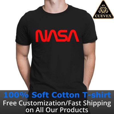 red nasa shirt